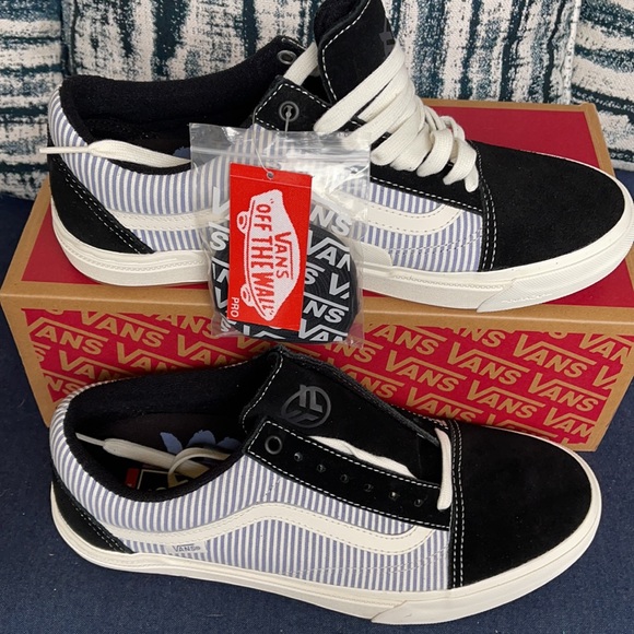 Vans Bmx Old Skool Federal Black/Bl Pinstripe WMNS - Picture 4 of 16